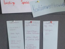 4 Ideen werden gesammelt